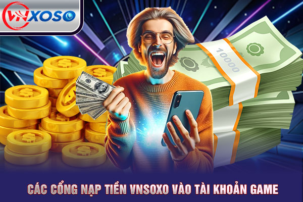 Nạp tiền VNsoxo homepage