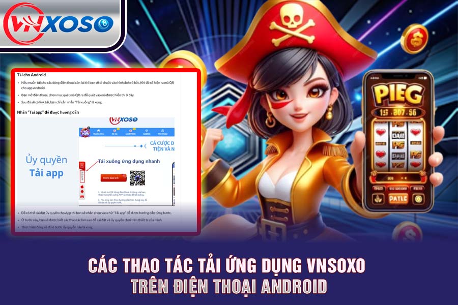 Hướng dẫn chi tiết cách tải ứng dụng VNsoxo trên điện thoại Android