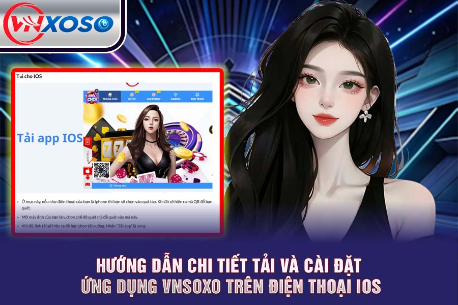 Hướng dẫn chi tiết cách tải ứng dụng VNsoxo trên điện thoại iOS