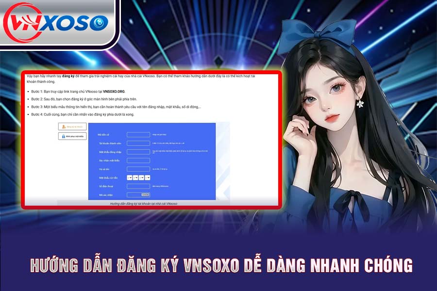 Đăng ký VNsoxo Dễ Dàng: Hướng Dẫn Đầy Đủ Và Chi Tiết