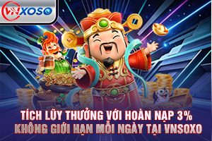Ảnh đại diện bài viết khuyến mãi hoàn nạp VNsoxo