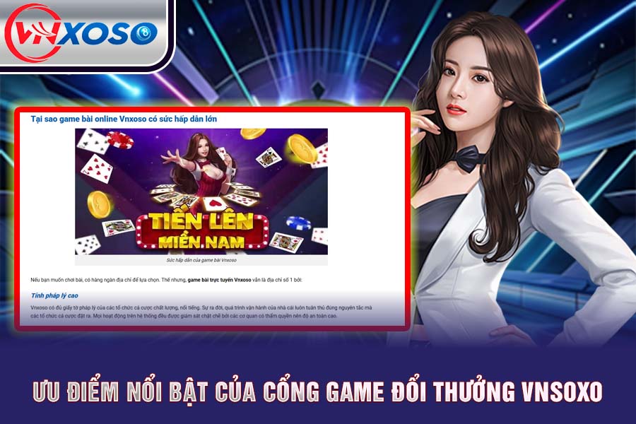 Ưu điểm của nhà cái VNsoxo